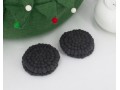 10cm Solid Color Felt Ball Coaster Collection