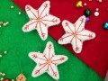 7cm Snowflake Felt Star