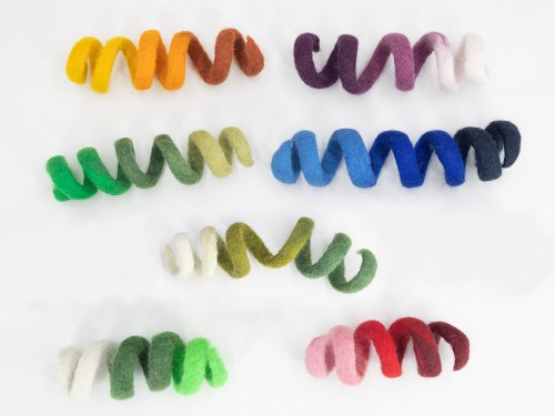 Spiral Felt Eco Cat Toy