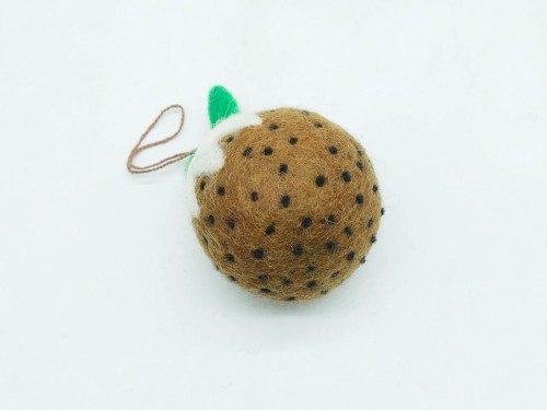 4cm Felt Mini Christmas Pudding