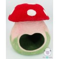 Felt Mushroom Cat House