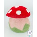 Felt Mushroom Cat House