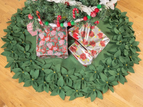 Christmas Felt Green Tree Skirt