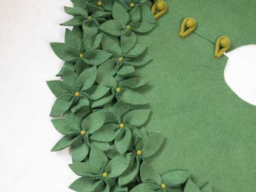 Christmas Felt Green Tree Skirt