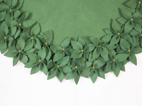 Christmas Felt Green Tree Skirt