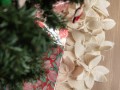 Handmade Felt White Tree Skirt