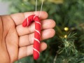 7cm Felt Candy Canes