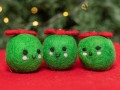 6cm Green Felt Christmas Present