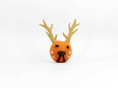 Felt Deer Head Toy