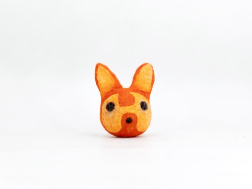 Felt Fox Head Toy