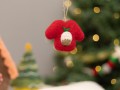 Red Mini Christmas Felt Jumper