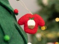 Red Mini Christmas Felt Jumper