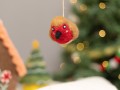 10cm Christmas Felt Robin Bird