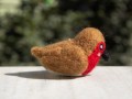10cm Christmas Felt Robin Bird