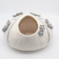 Petal Design Felt Cat House