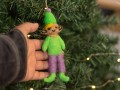 Felt Elf with Green Hat