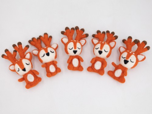 Wool Felt Reindeer
