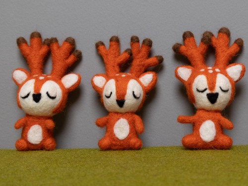 Wool Felt Reindeer