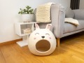 Easter Bunny Design Wool Felt Cat Cave