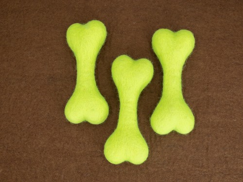 Large Felt Dog Bone