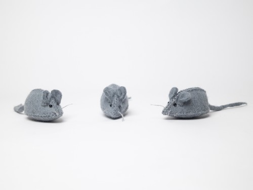 Stitched Felt Mice Toy
