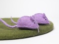 Wholesale Stitched Wool Felt Mice Cat Toy
