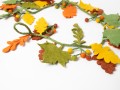 6ft Fall Maple Leaves Garland