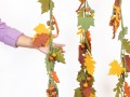 6ft Fall Maple Leaves Garland