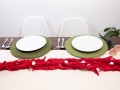 6ft Red Valentine Leaf Garland
