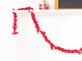 6ft Red Valentine Leaf Garland