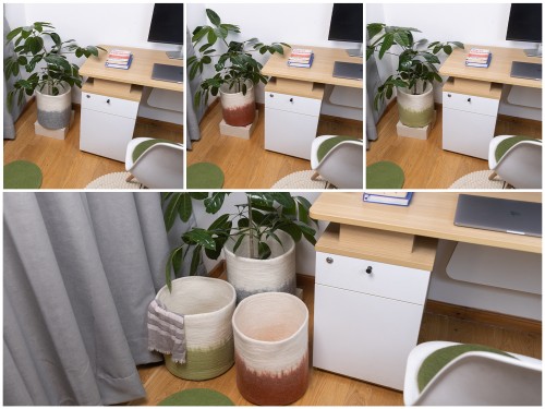 Handmade Felt Multi-Functional Storage Basket