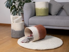 Handmade Felt Multi-Functional Storage Basket