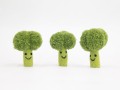 8cm Felt Broccoli with Face