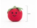5cm Smiley Felt Tomato