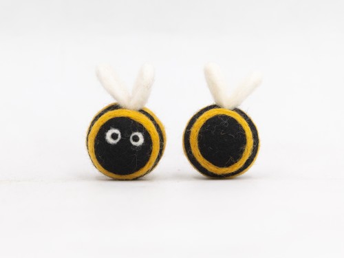 5cm Felt Bumblebee Ornament