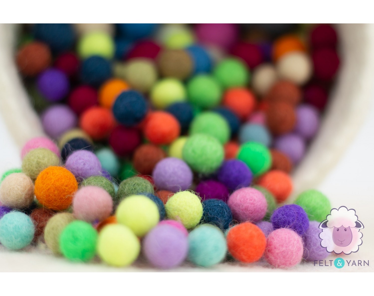 1cm Felt Balls Wholesale Felt Balls