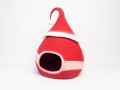 Felt Santa Claus Hat Cat Cave
