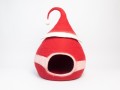 Felt Santa Claus Hat Cat Cave