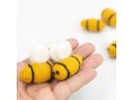 3cm Mini Cute Felt Bees