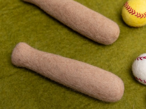Wool Felt Baseball Bat
