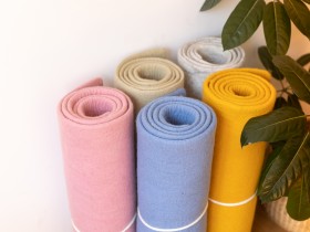 Wool Felt Yoga Mat- Thick...