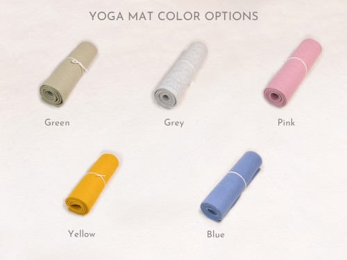 Wool Felt Yoga Mat- Thick and Handmade