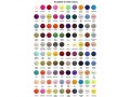 Fifteen Color Multicolor Felt Ball Rug