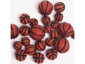 3cm, 4cm, 6cm Felt Basketball