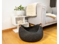 Basket design cat house - Felt and Yarn
