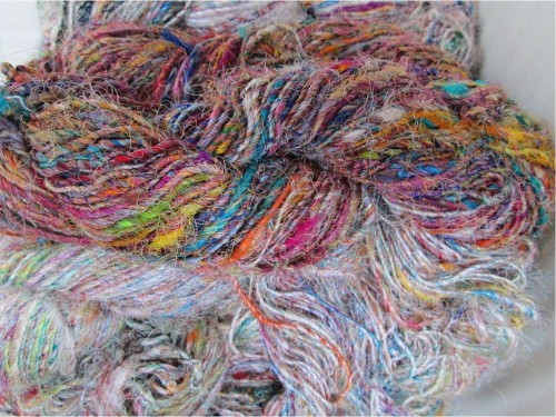 Finest Recycled Silk Yarn