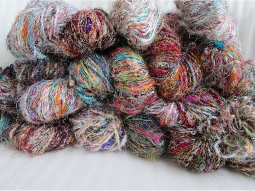 Finest Recycled Silk Yarn