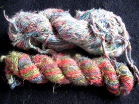 Handspun Recycled Tye Dye...
