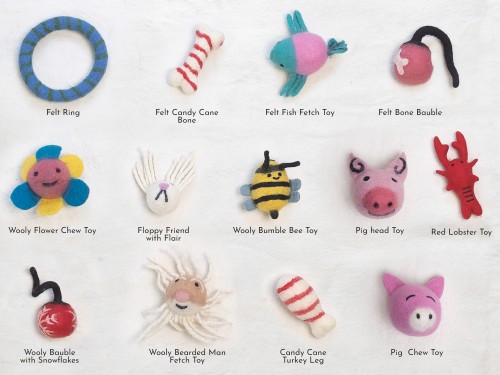 Wool Felt Pet Toys
