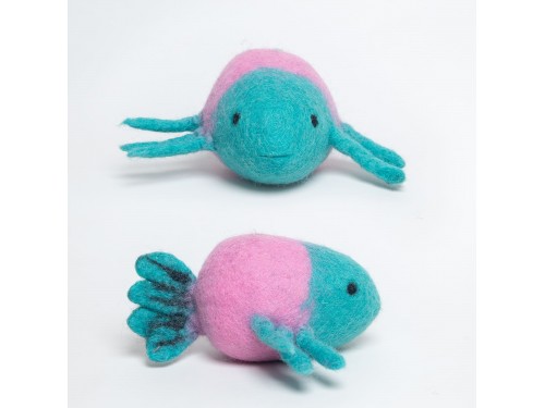 Felt Fish Pet Toy